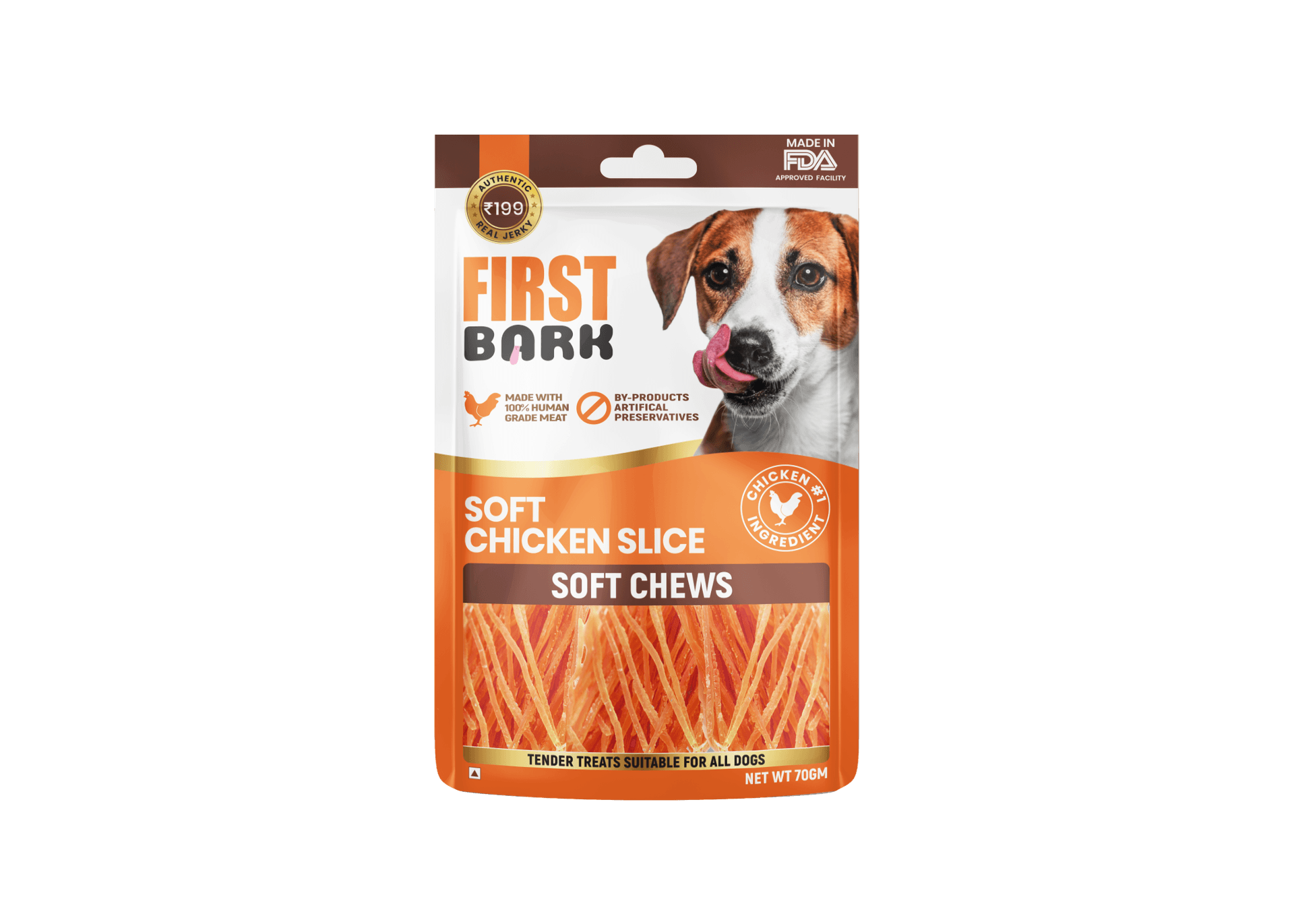 First Bark Chicken Slice Dog Treats