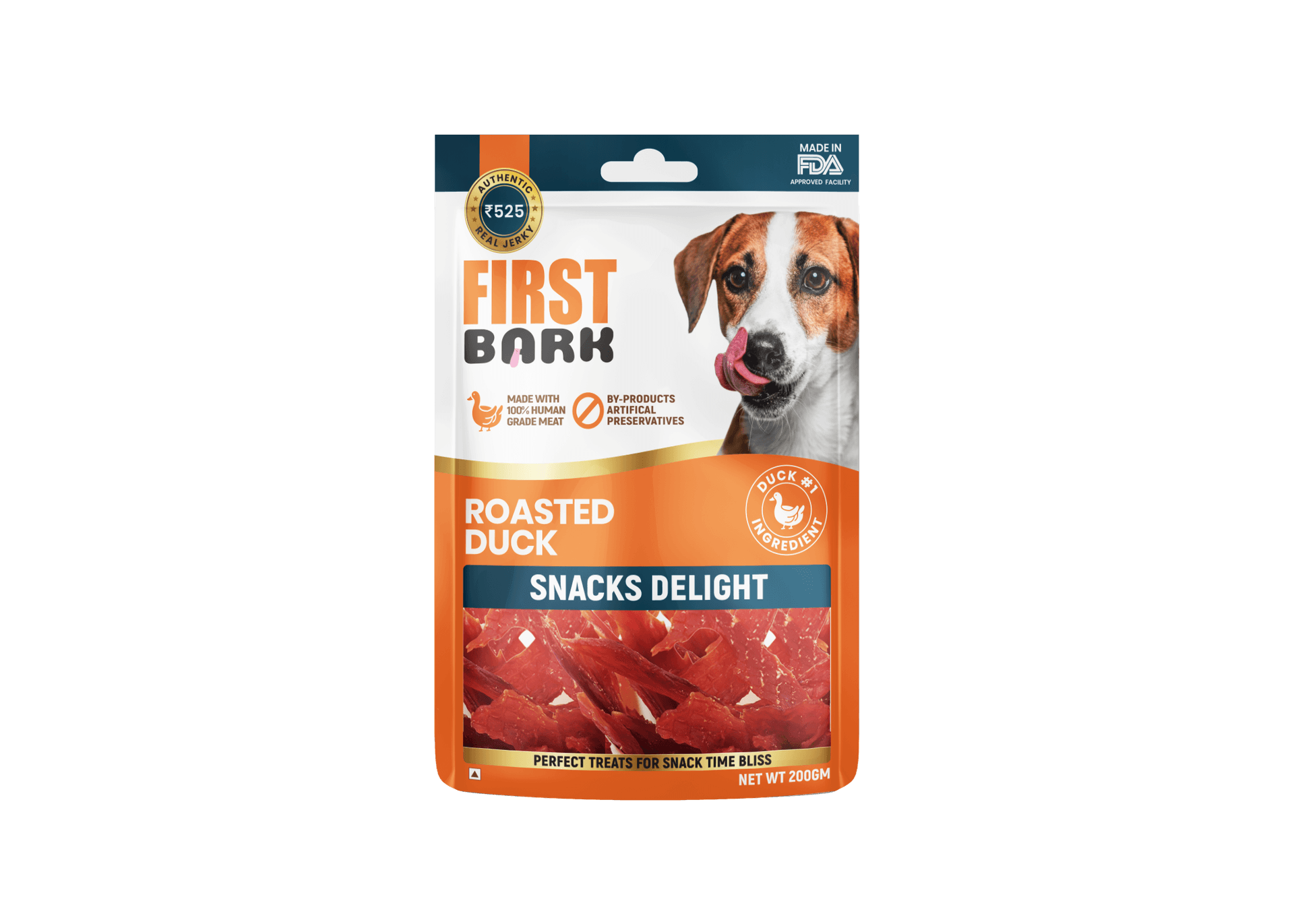 First Bark Roasted Duck Delight Dog Treats