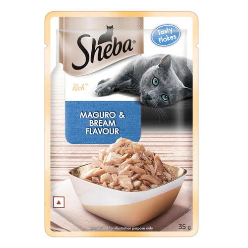 Sheba Maguro Bream Wet Food