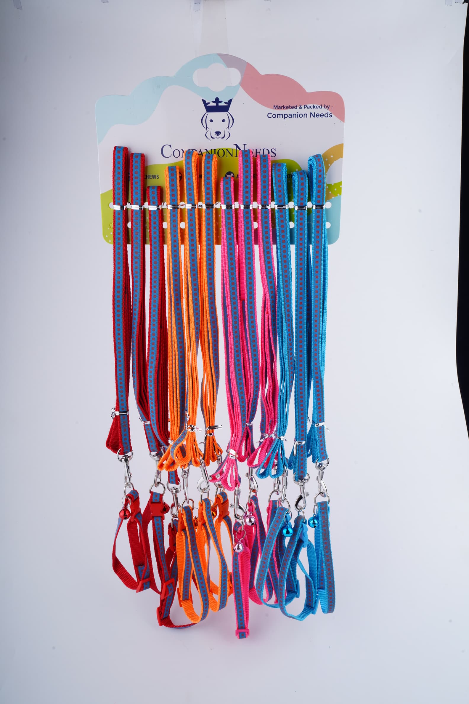 Companion Needs Reflective Star Lh Set Leash