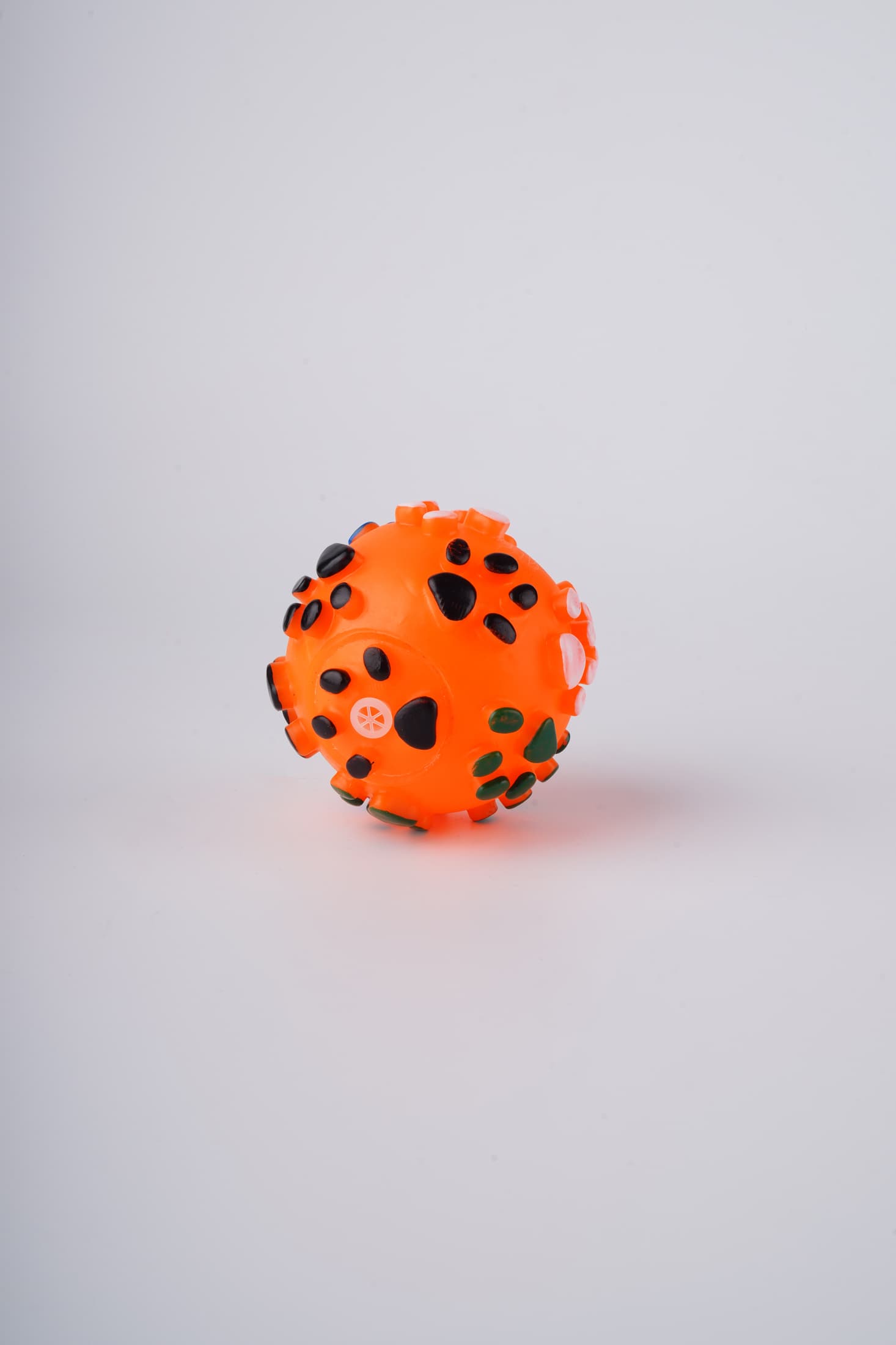 Companion Needs Vinyl Paw Print Ball Dog Toy