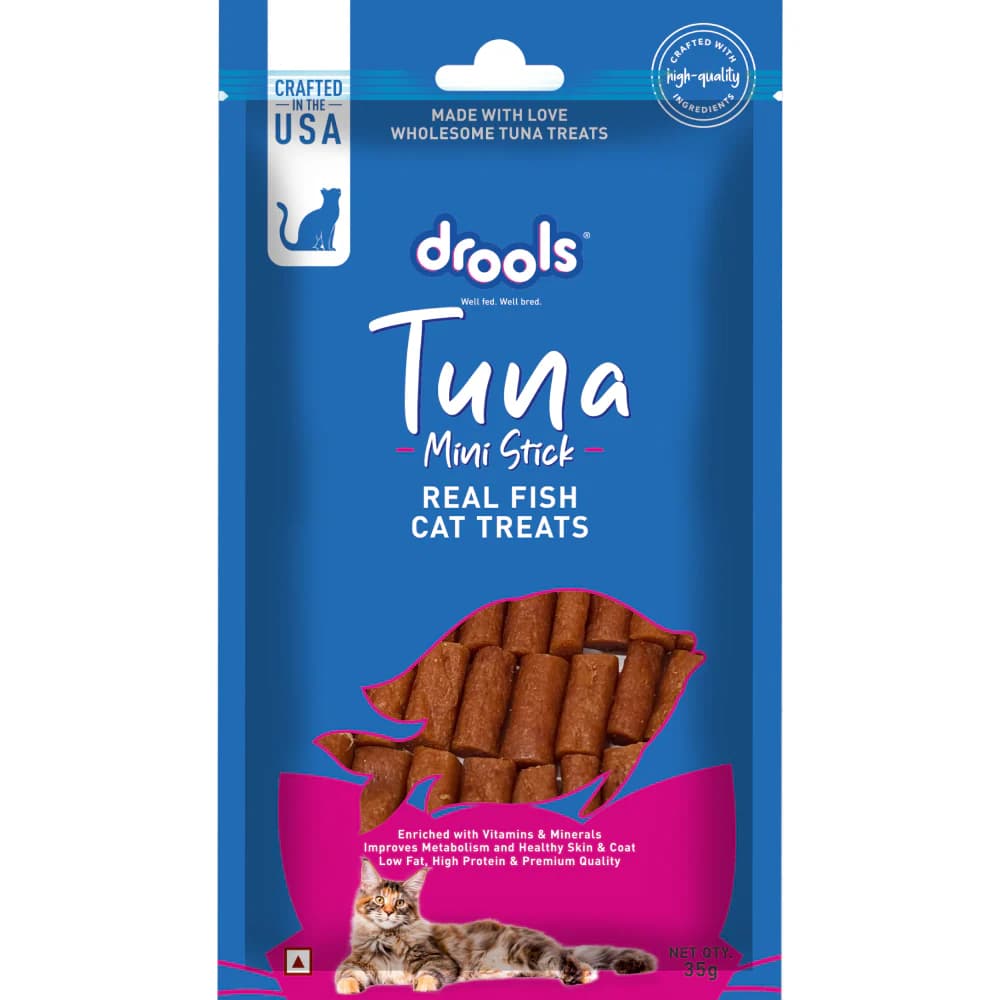 Drools Tuna Mini Sticks Fish Dog Treats