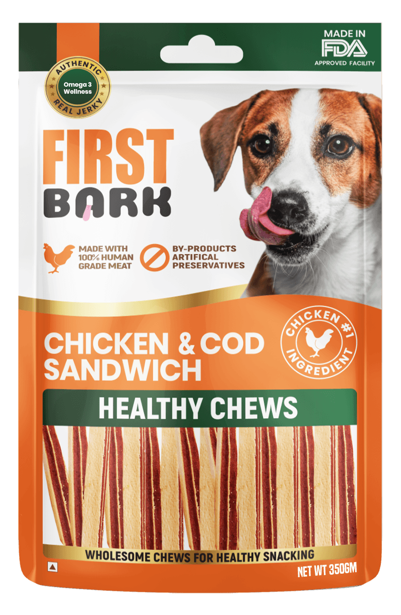 First Bark Chi Cod Sandwich Dog Treats