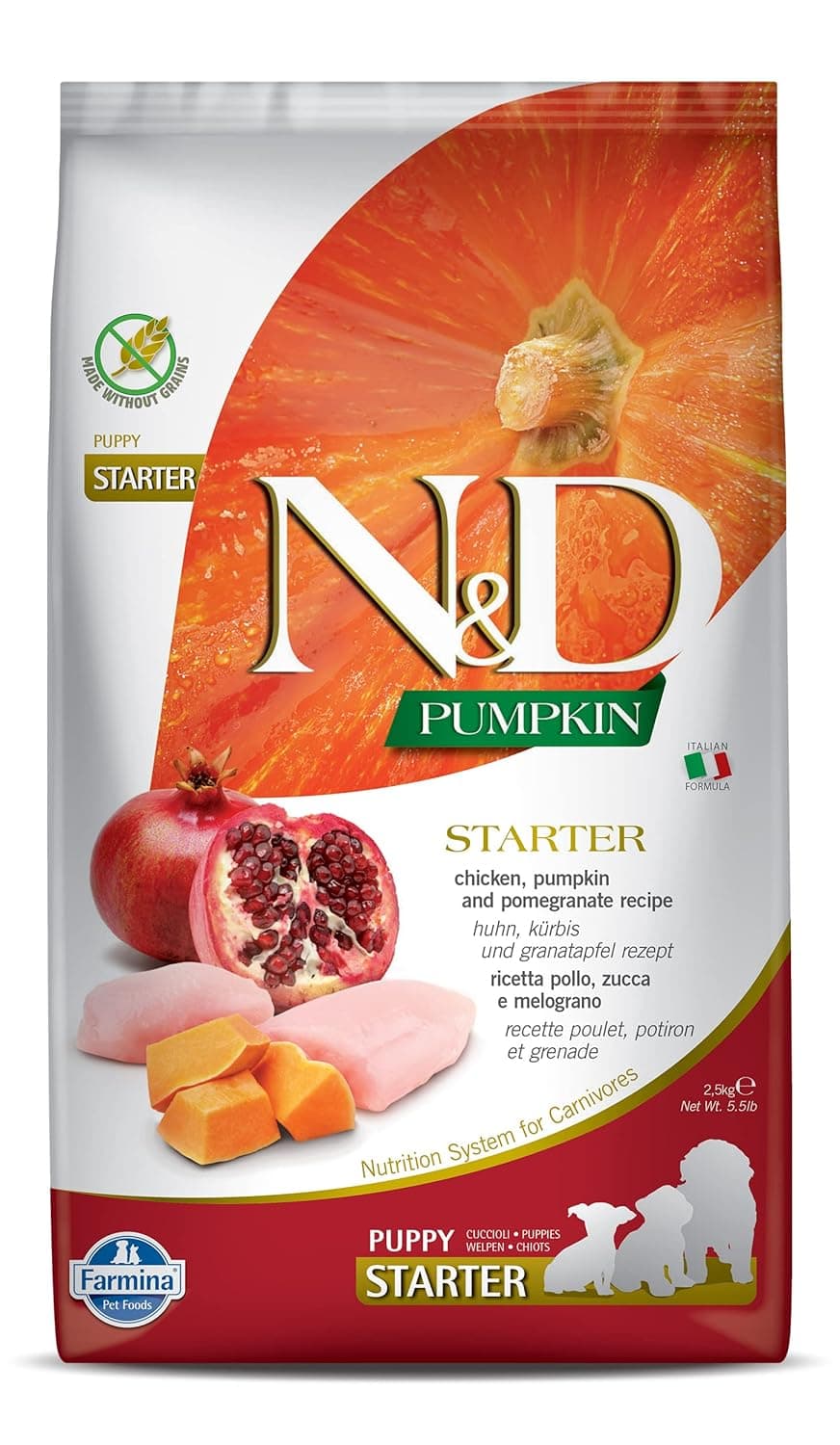 Farmina Nd Pumpkin Dog Chicken Pomegranate Starter Dry Food