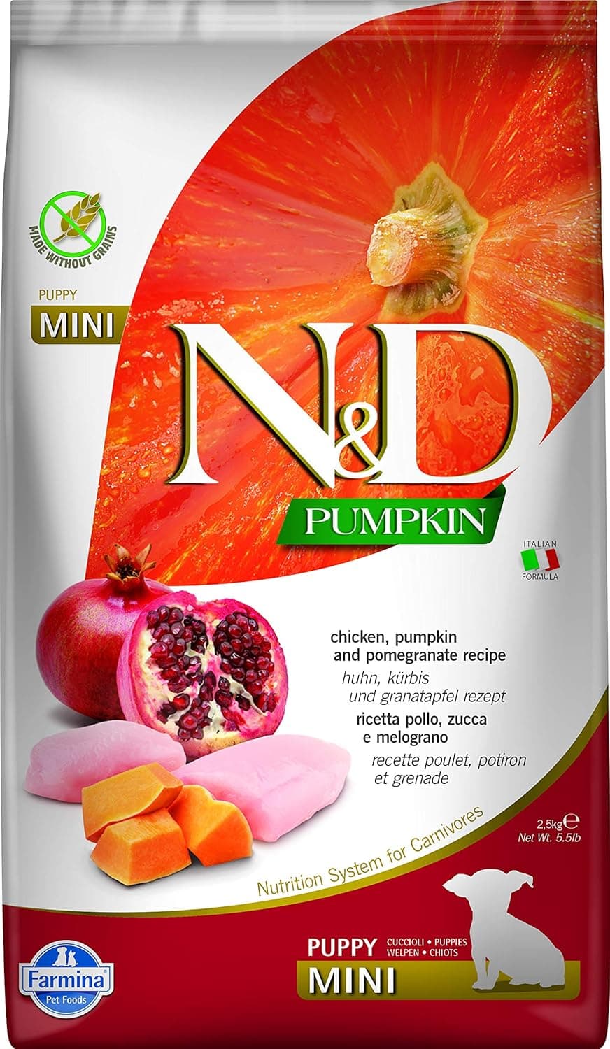 Farmina Nd Pumpkin Dog Chicken Pomegranate Puppy Dry Food