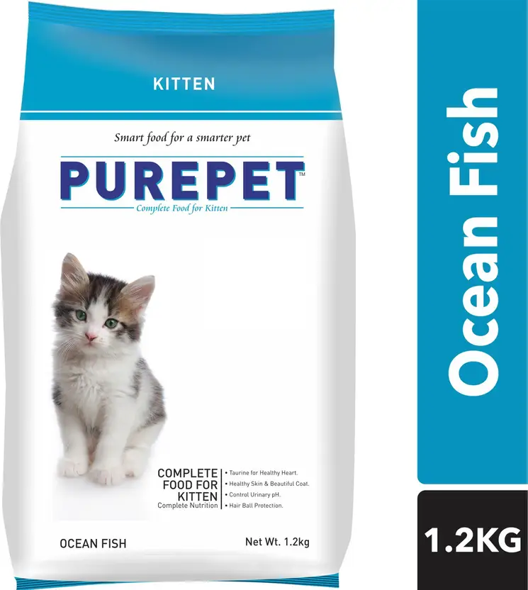 Purepet Kitten Ocean Fish Dry Food