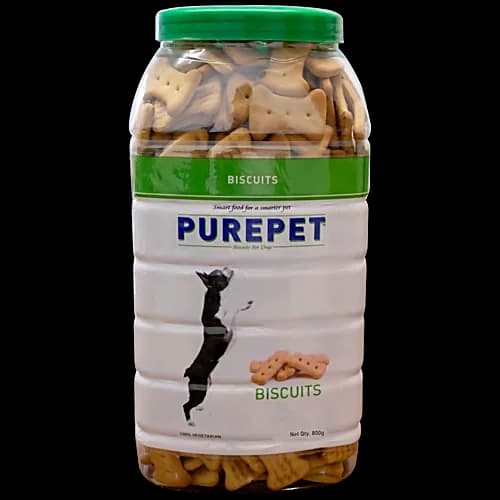 Purepet 100 Veg Biscuit Dog Treats