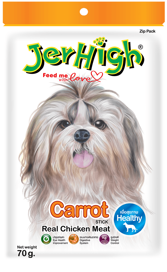 Jerhigh Chicken Carrot Dog Treats