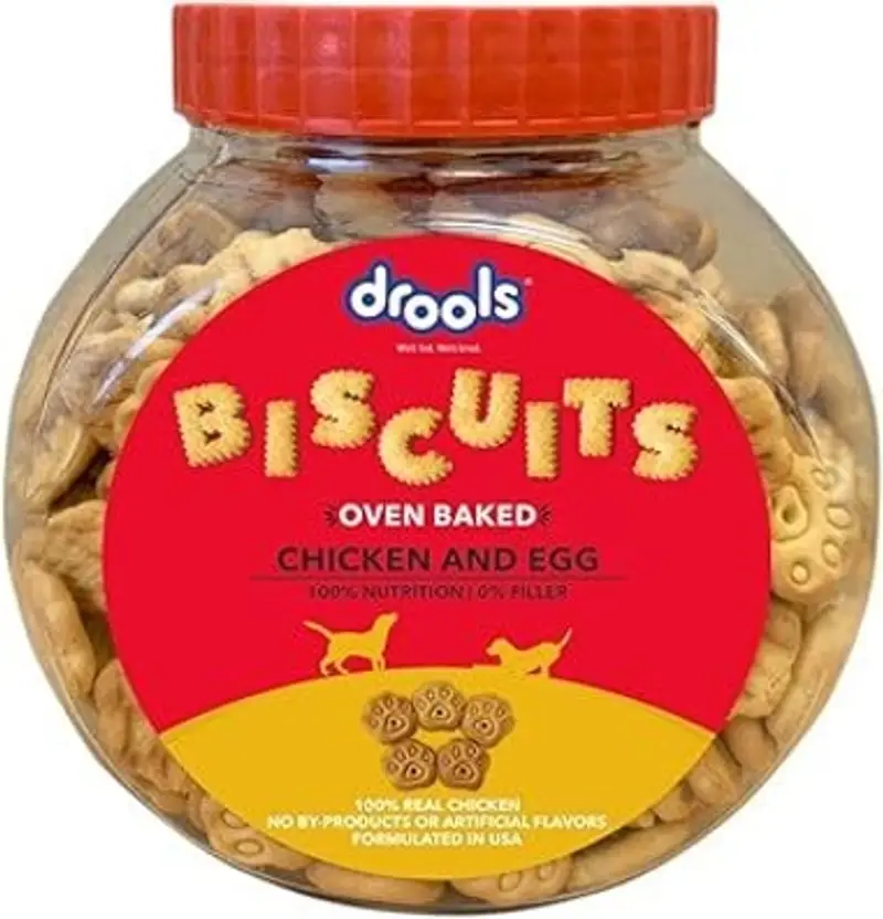 Drools Chicken Egg Biscuit Dog Treats