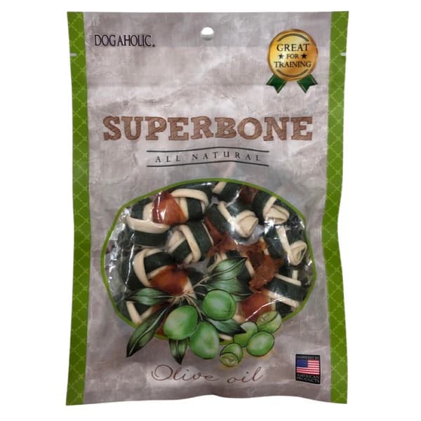 Super Bone Olive Oil Knotted 21 Chew Treats
