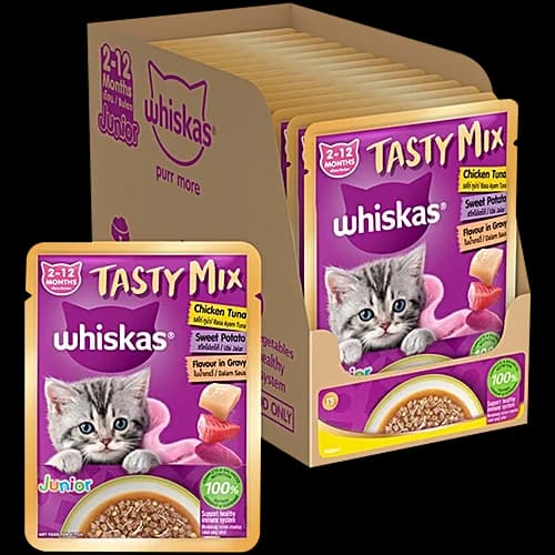Whiskas Junior Kitten Cat Mix Dog Treats