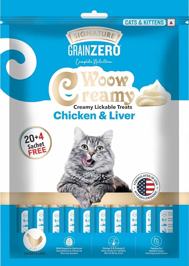Creamy Lickable Chicken Liver Cat Treats
