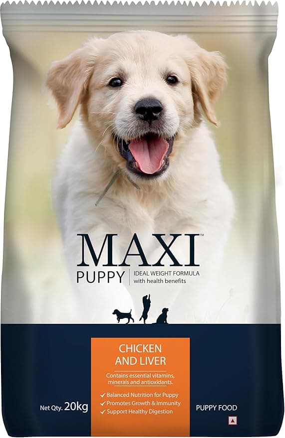 Maxi Puppy Dog Chicken Liver Dry Food