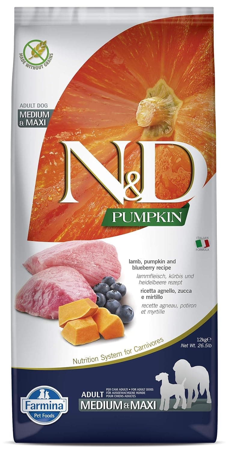 Farmina Nd Pumpkin Lamb Blueberry Dog Dry Food