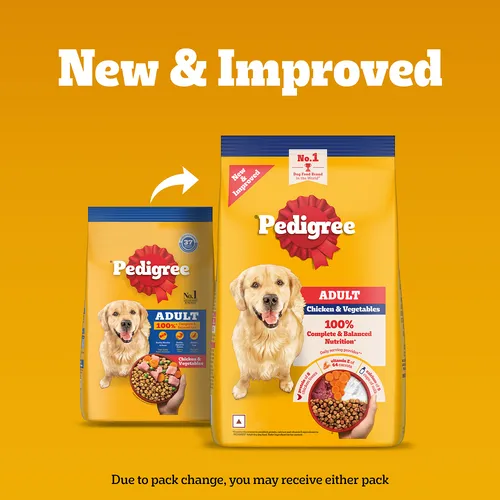 Pedigree Adult Chicken Vegetables Dry Food