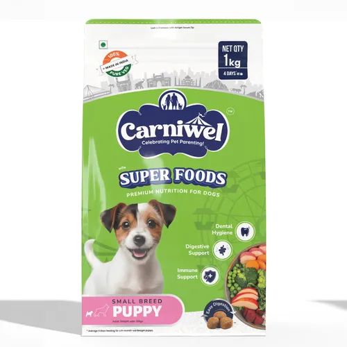 Carniwel Superfoods Veg Kibble Small Puppy Dog Dry Food