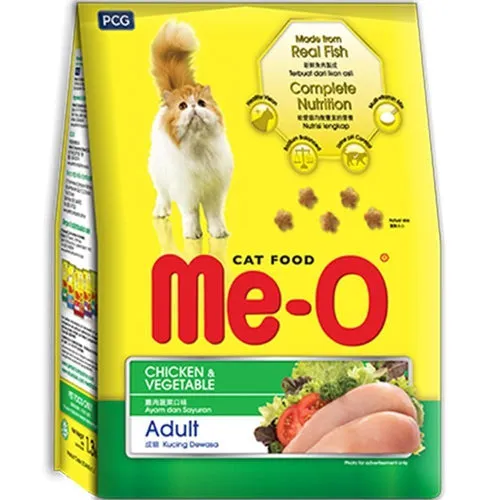 Me O Chicken Vegetables Adult Cat Dry Food