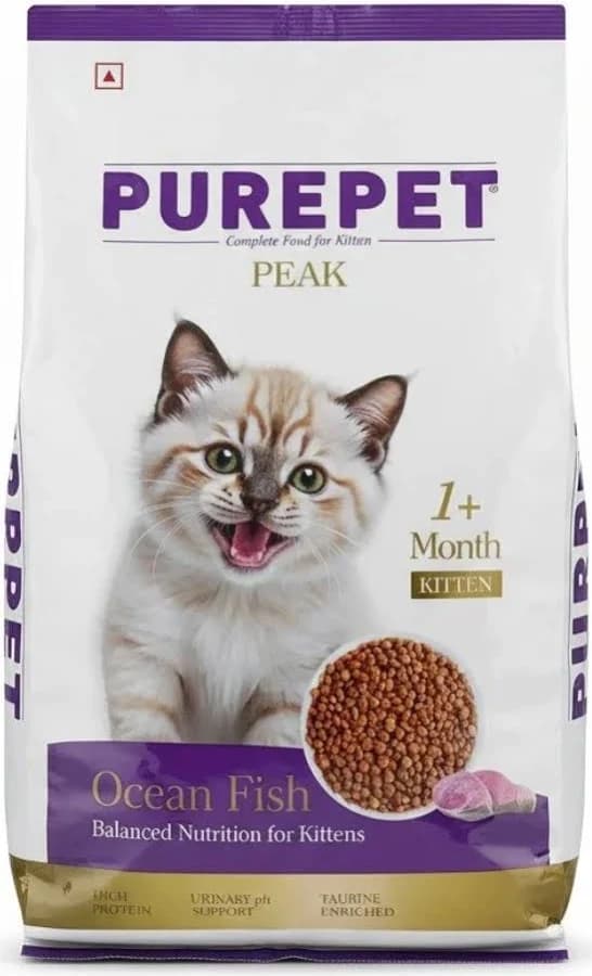Purepet Peak Ocean Fish Kitten Dry Food