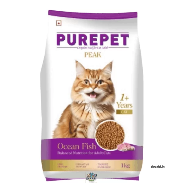 Purepet Peak Ocean Fish Adult Cat Dry Food
