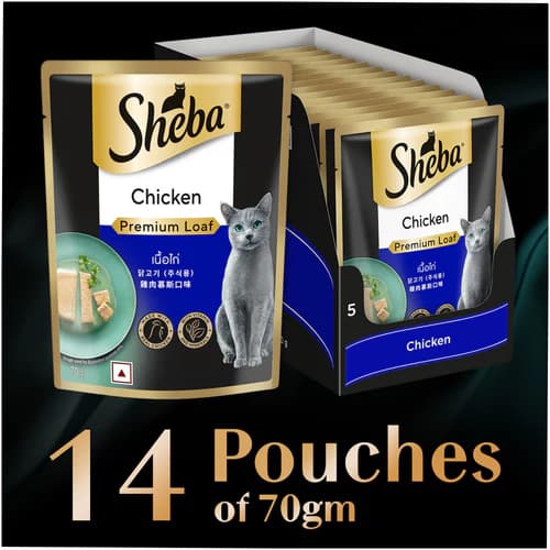 Sheba Chicken Loaf Rich Premium Adult Wet Cat Food